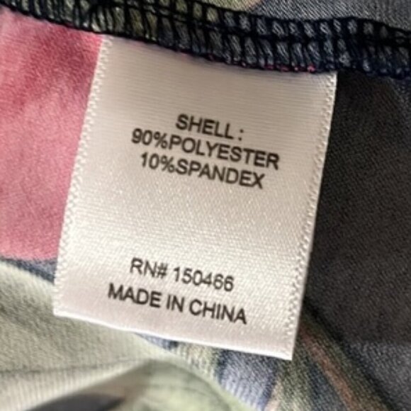 NWOT Market & Spruce Tropical Floral Faux Wrap Sleeveless Maxi Dress Size Medium - Picture 10 of 11